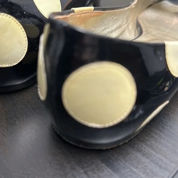 VTG Valentino Garavani Patent Leather Polka Dot Flats IT 37 US 7 - Picture 6 of 11